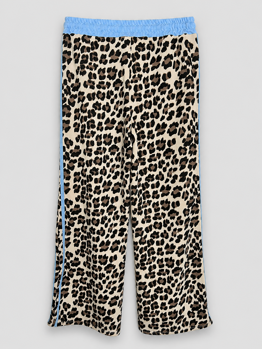 Leo-Hose mit hellblauen Details