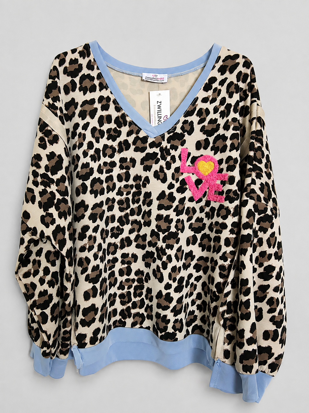 Leo-Shirt „LOVE“ von Zwillingsherz