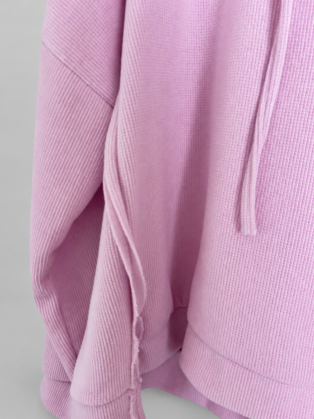 Flauschiger Oversize Hoodie von Zwillingsherz in Rosa